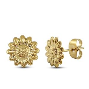 Oorbellen stekers sun flowers