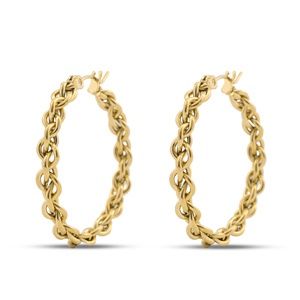 Oorbellen creolen schakels circles