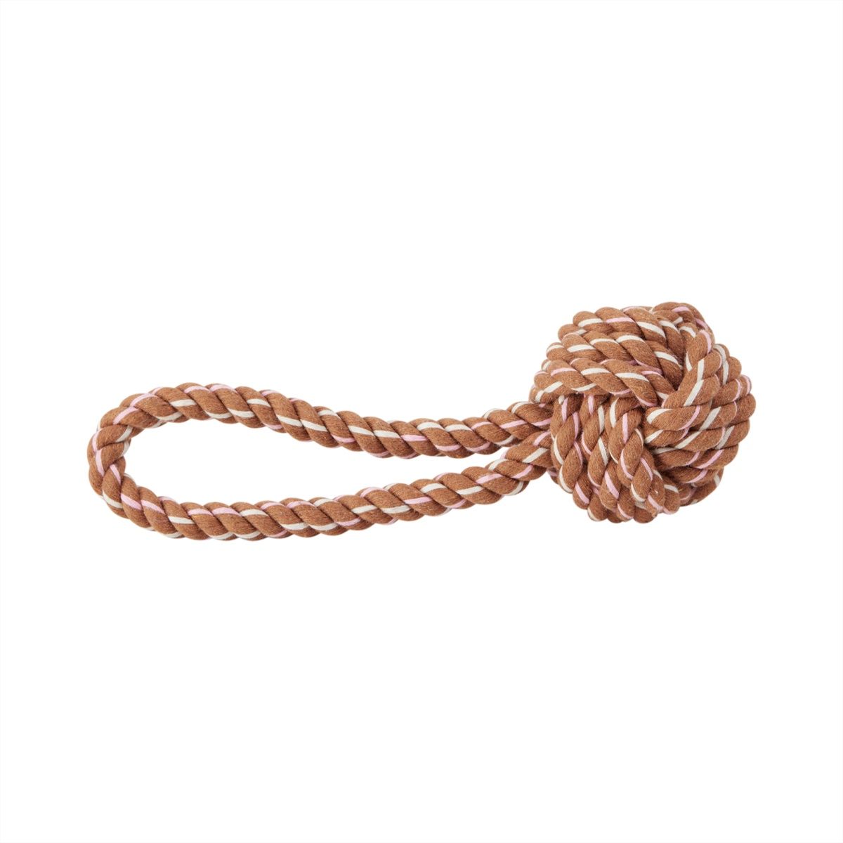 OYOY Otto touw hondenspeeltje · caramel