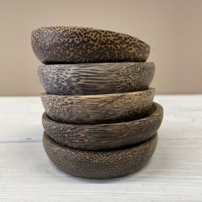 Schaaltje Kokoshout 8 cm