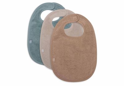 Slab Badstof - Sea Green/Nougat/Biscuit · 3 Stuks