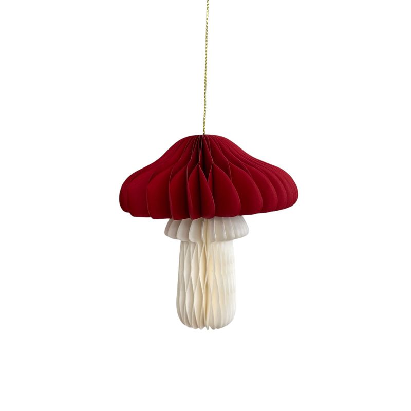 Honeycomb hanger paddenstoel · red