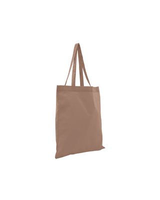 Flat bag katoenen tas · rouge pink
