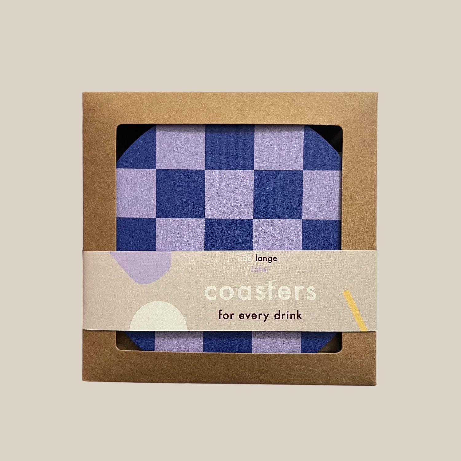 Onderzetters · Blocks lila/blue