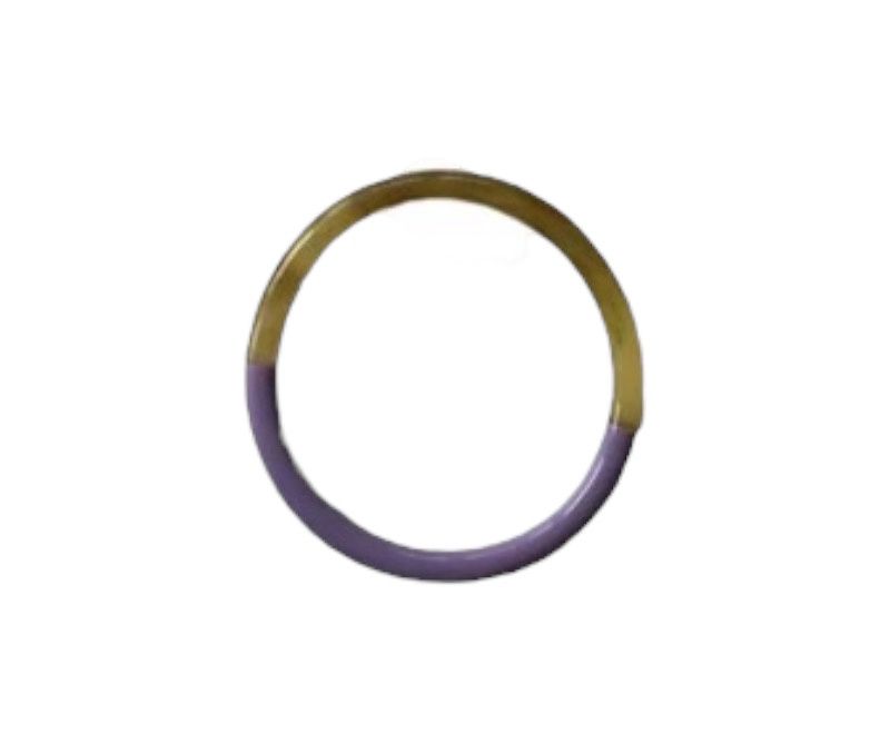 Bybjor Duo Color Bangle-armband · Pastel Lila