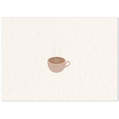 Postkaart · Cappuccino