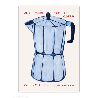 Postkaart &#39;Pot of coffee&#39;