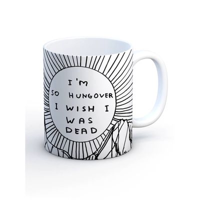 Mok / beker &#39;I&#39;m so hungover I wish I was dead&#39;