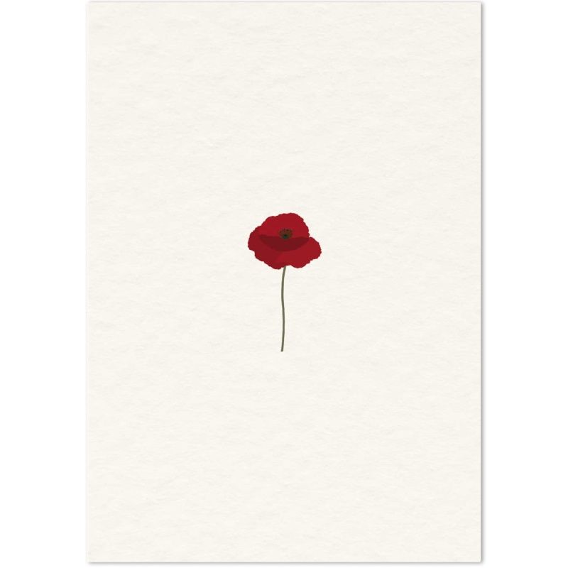 Postkaart · Klaproos