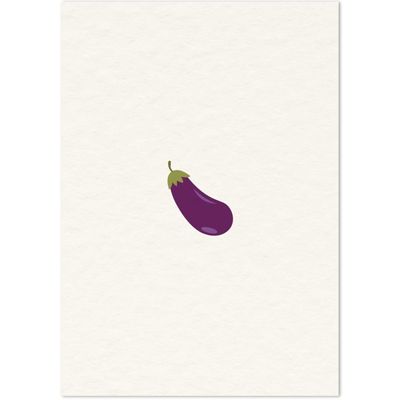 Postkaart · Aubergine
