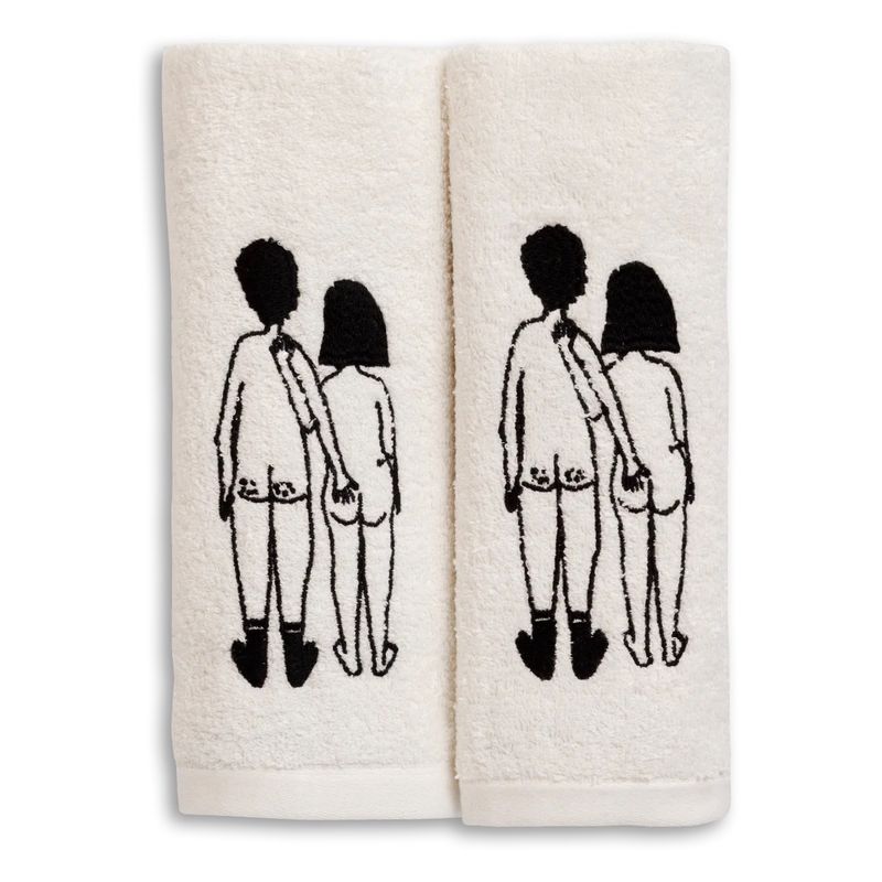 Helen B Gastendoek naked couple back · set van2