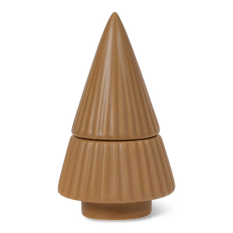 Waxinelichthouder boompje bruin