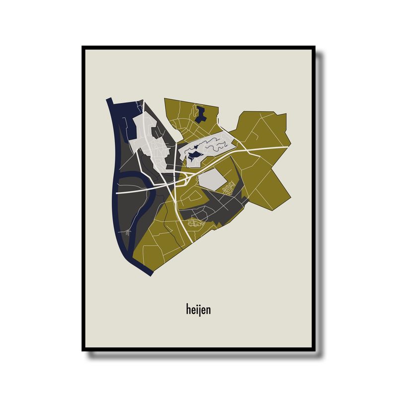 Plattegrond Heijen