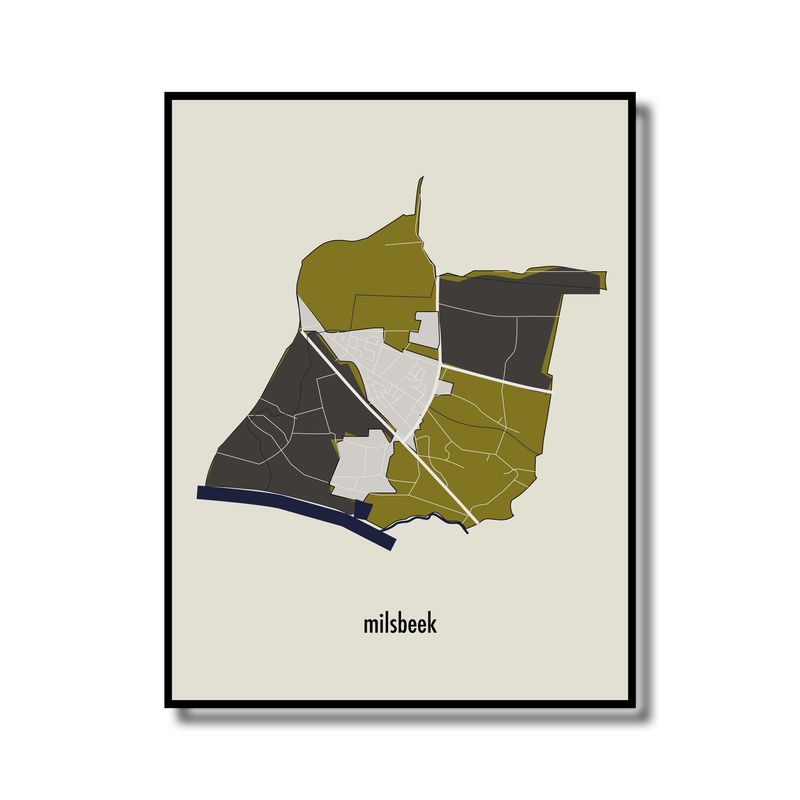 Plattegrond Milsbeek