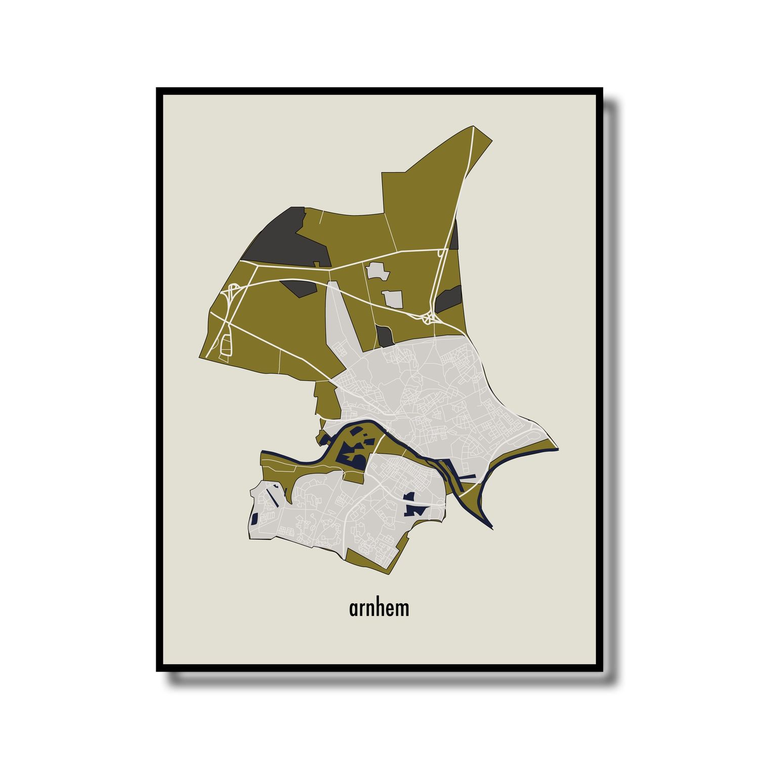 Plattegrond Arnhem