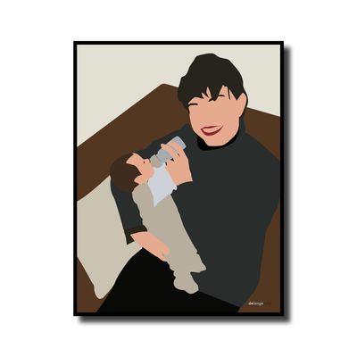 Abstracte illustratie op maat