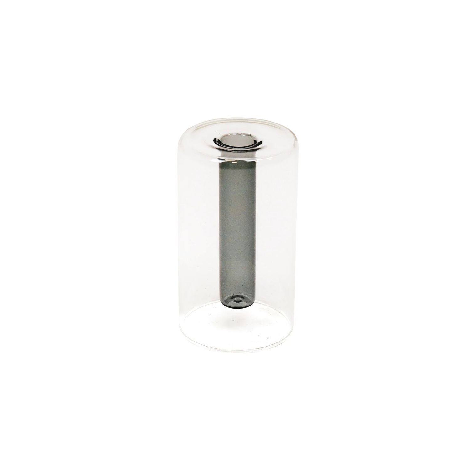 Vaas tube glas · grijs
