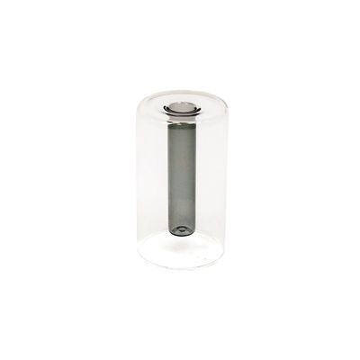 Vaas tube glas · grijs