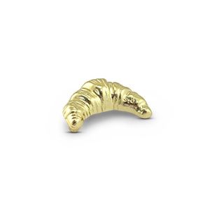Broche croissant goud