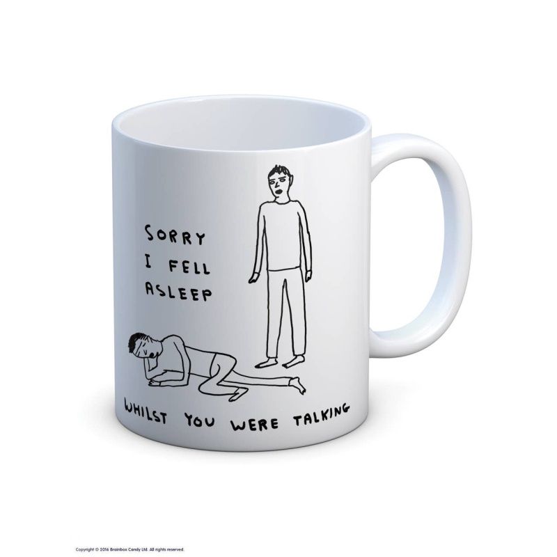 Mok / beker &#39;sorry I fell asleep&#39;