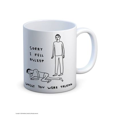 Mok / beker &#39;sorry I fell asleep&#39;