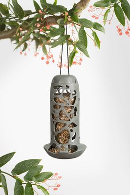 Hello Tara vogel voeder hanger 100% recycled · met fles