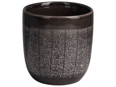 Koffie mok 220ml · donkergrijs/bruin