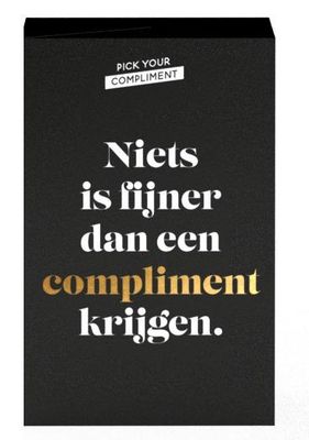 Pick Your Compliment  · complimentenkaartjes