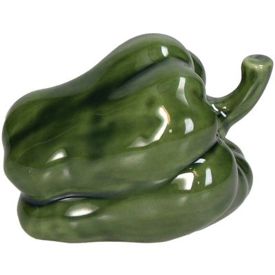 Ornament paprika porselein · groen