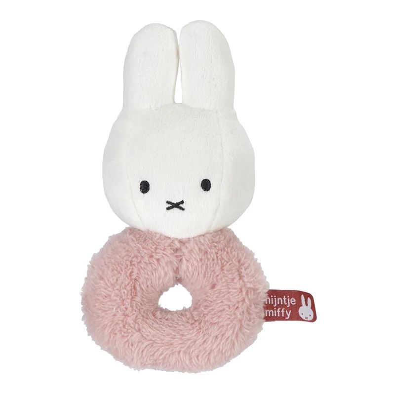 Nijntje rammelaar Fluffy pink