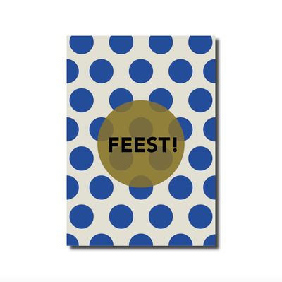 Ansichtkaart feest