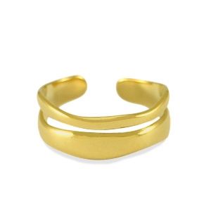 Ring double gold