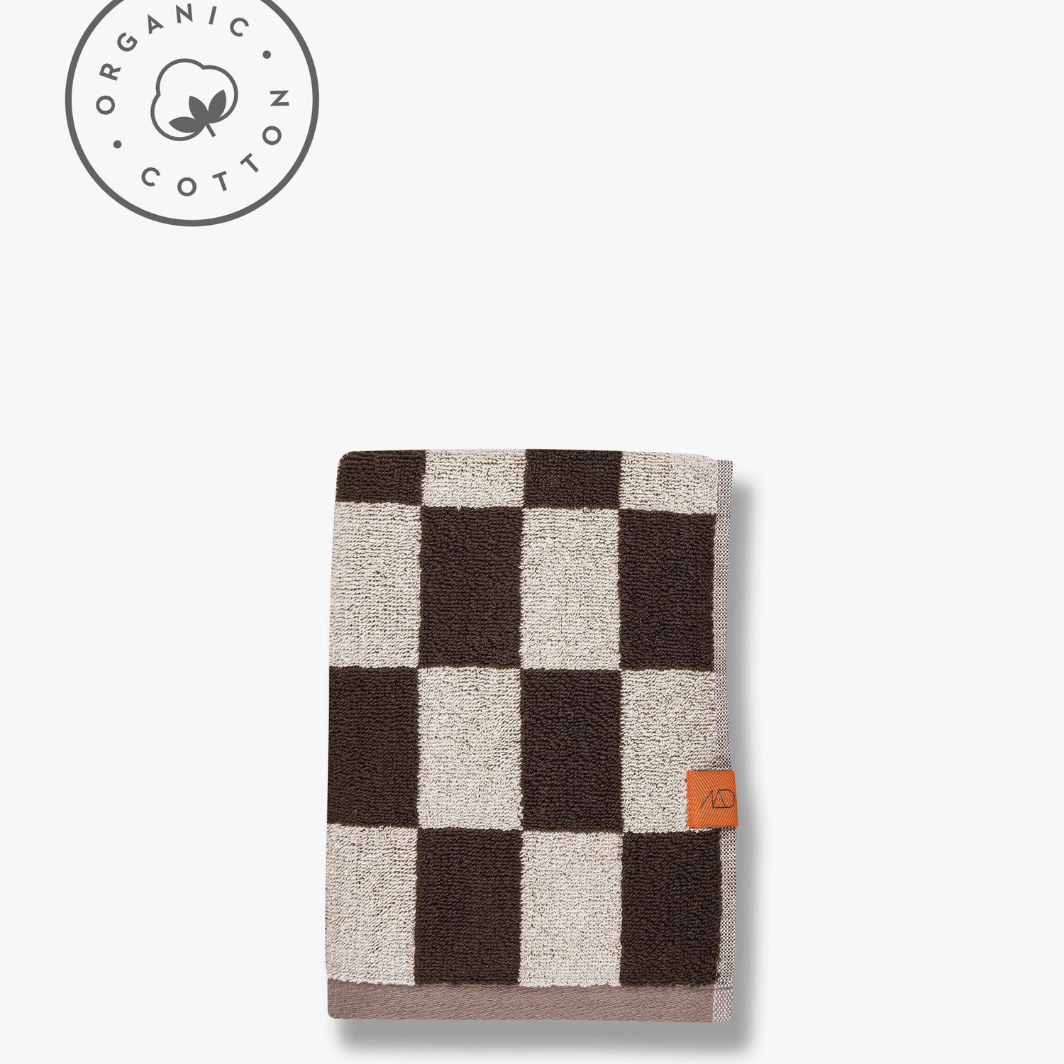 Mette Ditmer · RETRO handdoek · Chocolate 2-pack