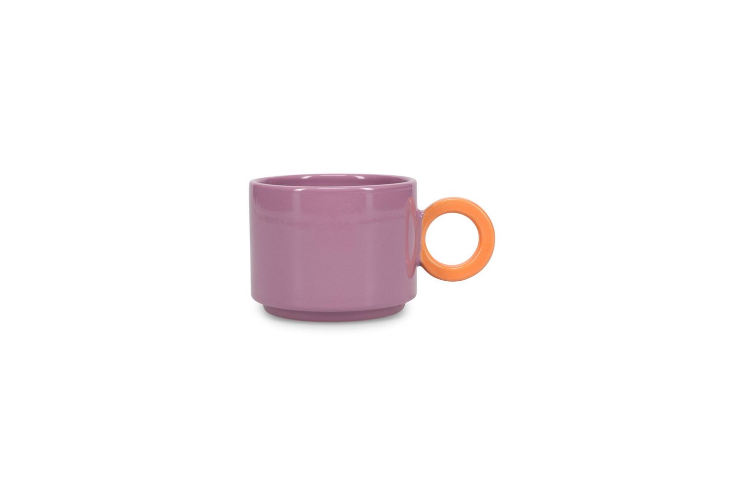 Beker Lou · paars/oranje
