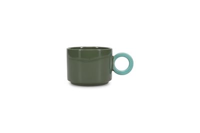 Beker Lou · groen/blauw