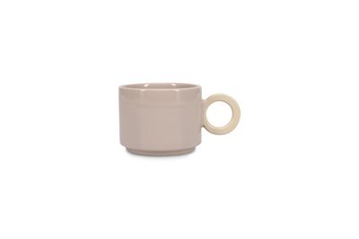 Beker Lou · grijs/beige