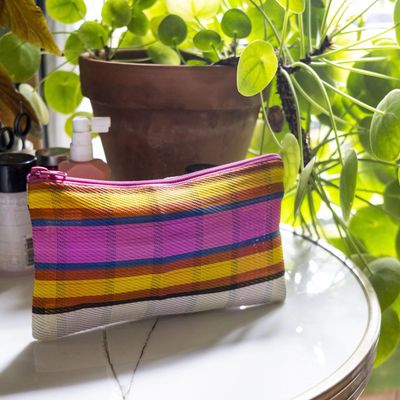 Etui Stripes · roze/oranje