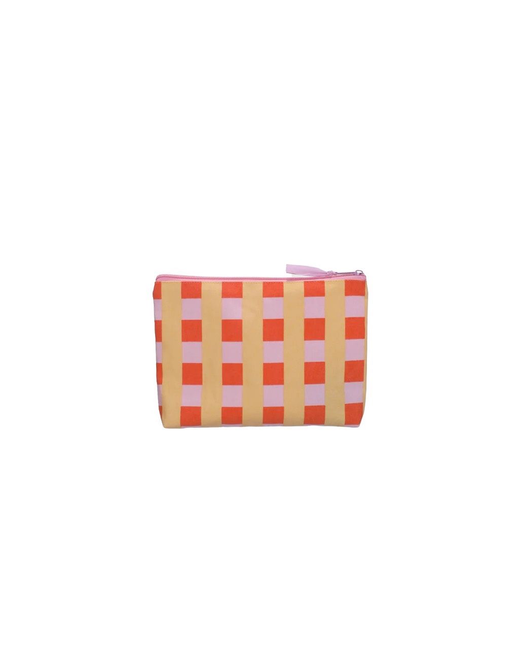 Toilettas weave · blonde/blood orange/light fuchsia