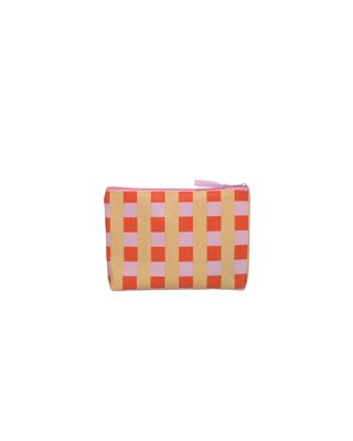 Toilettas weave · blonde/blood orange/light fuchsia