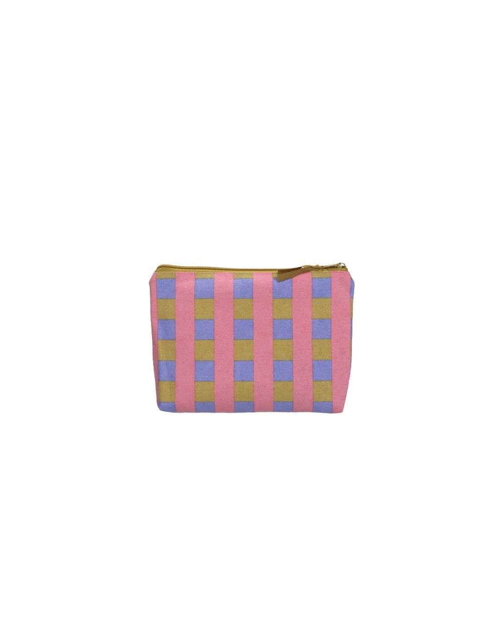 Toilettas weave · grapefruit/seaweed/cornflower