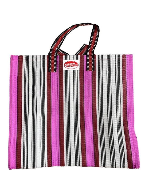 Tas stripes · roze