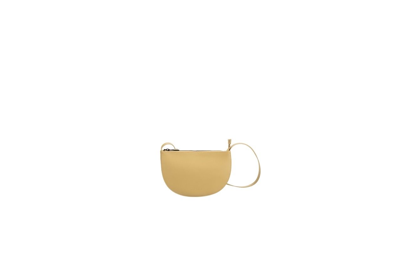 Farou half moon bag • pampas