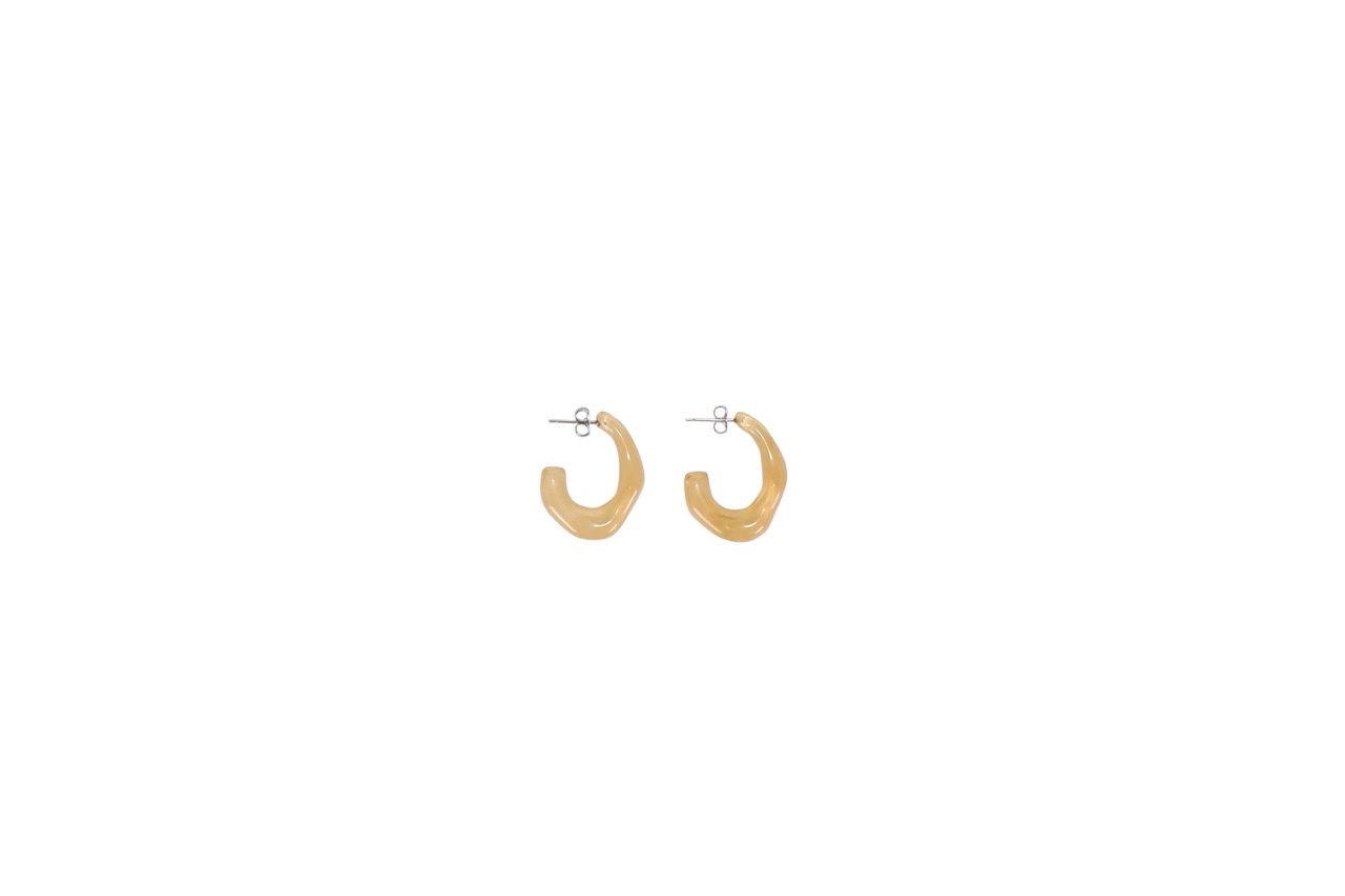Monk&amp;Anna oorbellen 100% zilver · pampas