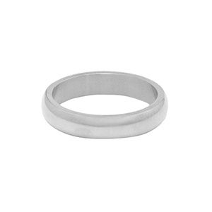 Ring stainless steel basic · silver