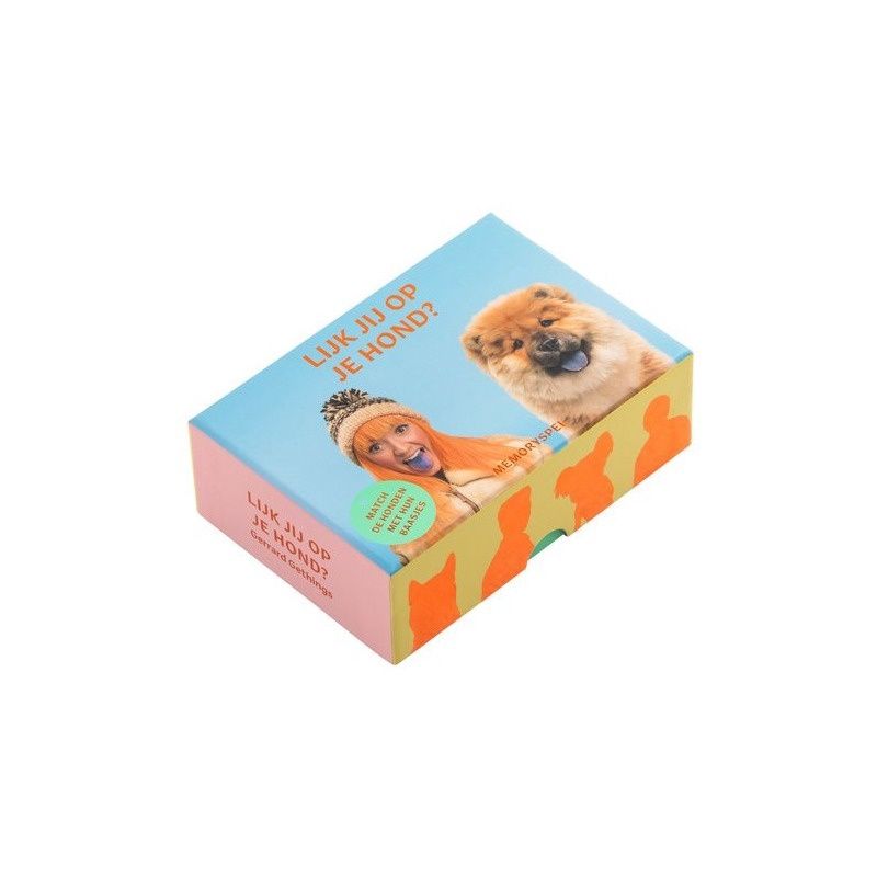 Memory spel · 'Lijk jij op je hond?'