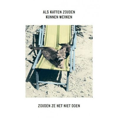 Kartoenfabriek postkaart &#39;als katten konden werken&#39;