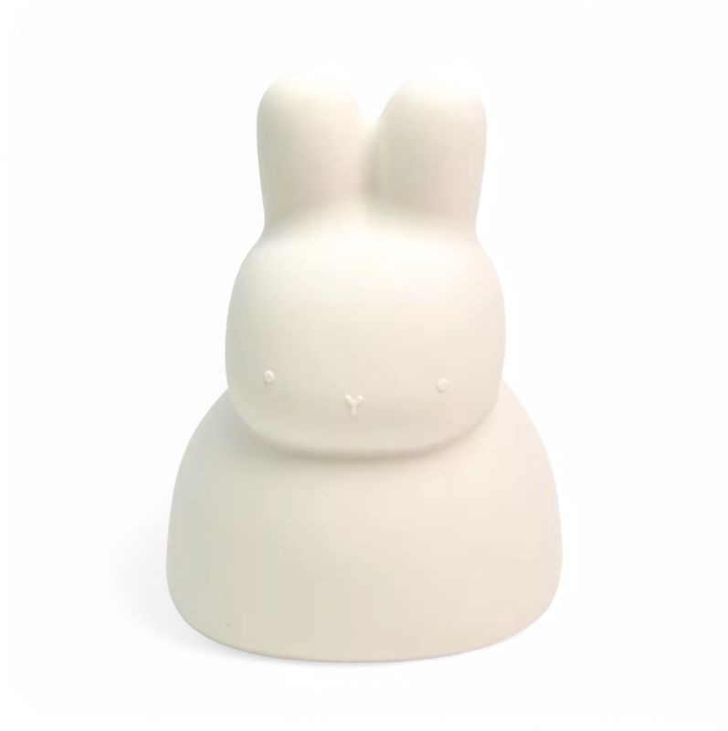 Spaarpot konijn beige