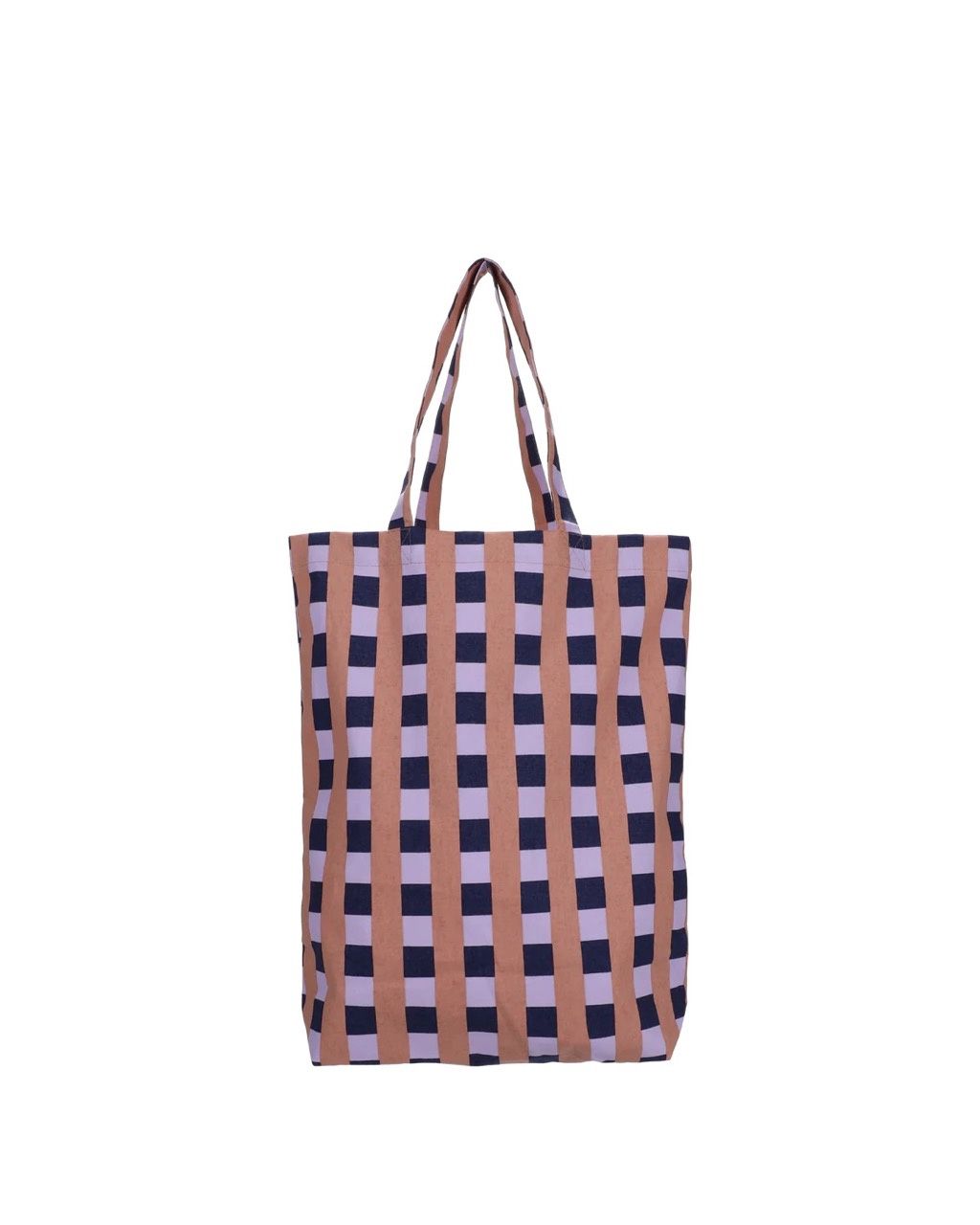 Katoenen tas weave · liver/dusky sky/jangle purple