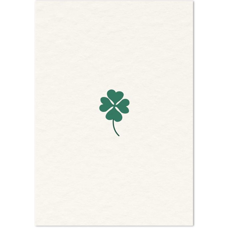Postkaart · Klaverblad