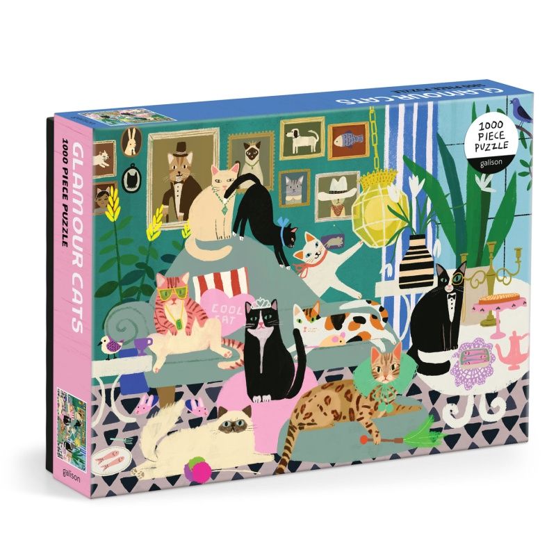 Puzzel katten 'Glamour cats'